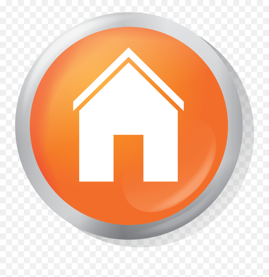 Icon Home Button Png Transparent - Home Button Icon 3d,Button Png