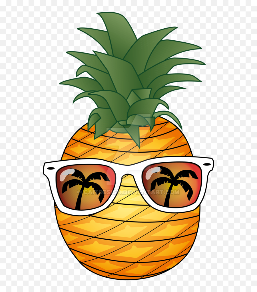 Download Transparent Pineapple Clipart - Transparent Background Summer Clipart Png,Pineapple Transparent Background