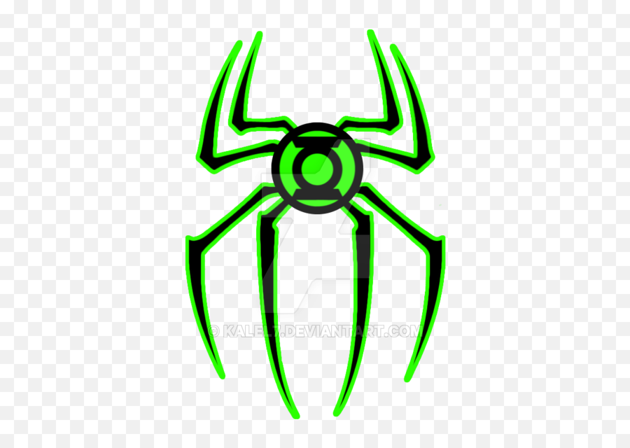 New Green Lantern Spiderman Logo - Spiderman Logo Png,Green Lantern Logo