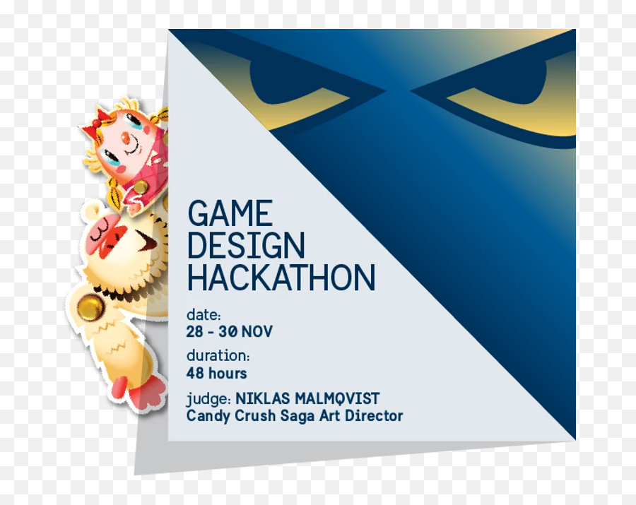 Game Design Hackathon - Fictional Character Png,Candy Crush Logo