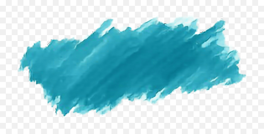 Download Watercolor Paint Brushstroke Blues - Watercolor Stroke Paint Brush Png,Paint Stroke Png