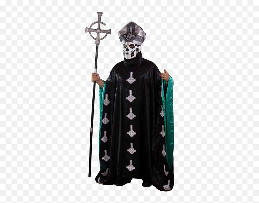 Ghost Papa Emeritus Ii Adult Pope Hat Accessory By Trick Or Treat Studios - Ghost Papa Emeritus Costume Png,Pope Hat Png