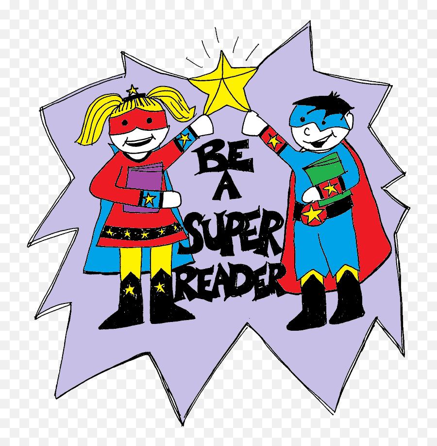 A Day - Superhero Reader Clipart Png,Super Why Png