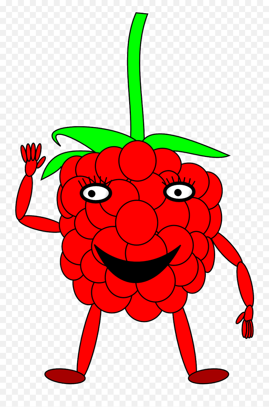 Raspberry Man Berry - Raspberry Man Png,Cartoon Legs Png