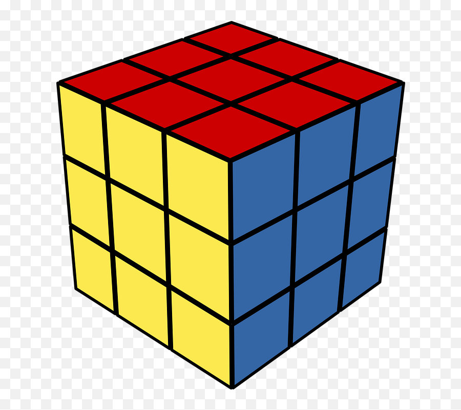 Rubiks Cube Transparent Png - Cube Clipart,Rubik's Cube Png