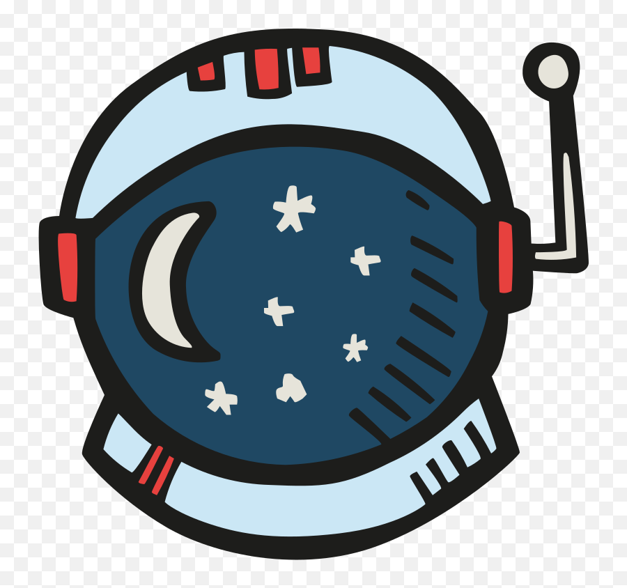 Astronaut Helmet Icon Free Space Iconset Good Stuff No - Simple Astronaut Helmet Drawing Png,Spaceman Png