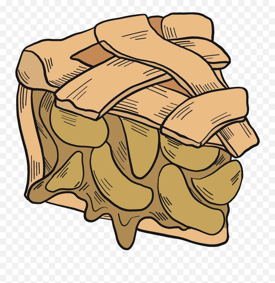 Piece Of Apple Pie Clipart Free Download Transparent Png - Sketch,Pie Clipart Png