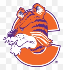 Clemson Tigers Vintage Logo - Retro png