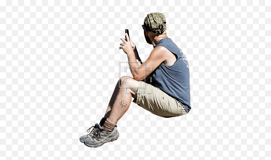 Man With Red Beard Sitting - Immediate Entourage Man Sitting In The Rock Png,Man Sitting Png