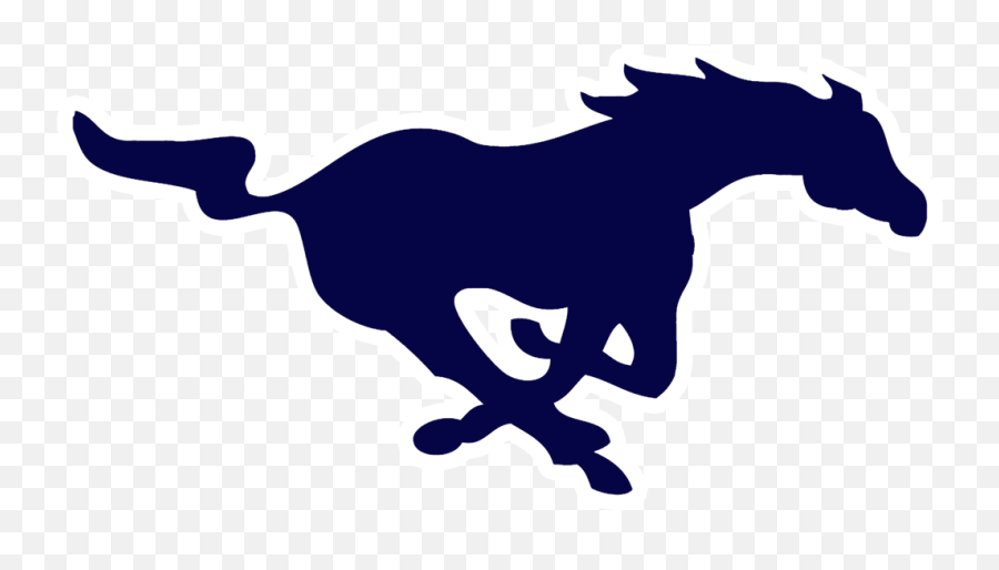Svg Royalty Free Download Mustang - Mascot Southern Methodist University Png,Mustang Logo Clipart