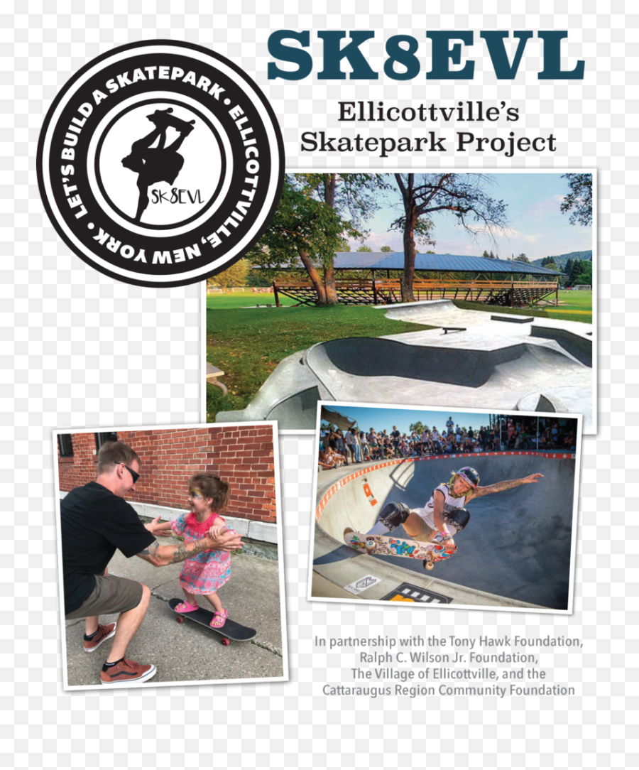 Sk8evl - Skate Park In Ellicottville Project Png,Tony Hawk Png