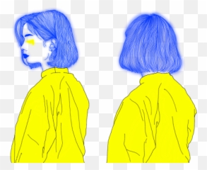 37 Likes Tumblr - image 2999298 on Favimcom Blue And Yellow Transparents png