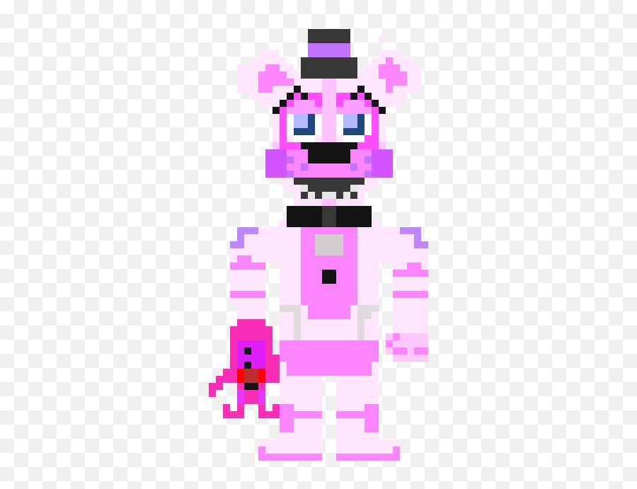 Download Funtime Freddy With Bonnet - Five Nights At Fictional Character Png,Funtime Freddy Png