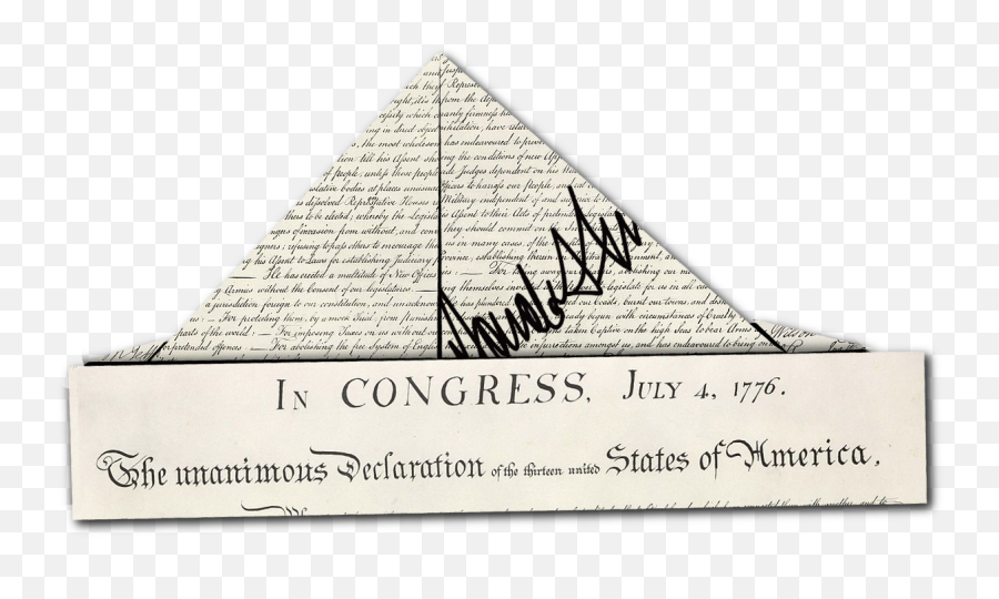 Donald Trumps Signs The Declaration Of Independence - Declaration Of Independence Png,Declaration Of Independence Png