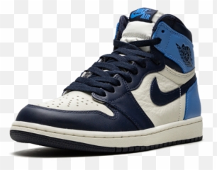 Air Jordan 1 Retro High Og U201cobsidianuniversity Blueu201d - Air Jordan 1 University Blue Png,Jordan Shoes Png