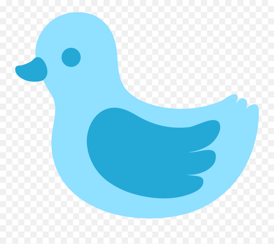 Blur Clipart Baby Bird - Baby Blue Duck Png Transparent Png Baby Boy Toys Clipart Png,Duck Transparent Background