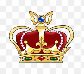 Download How To Draw A In Few Easy - Crown Cartoon Drawing Queen png