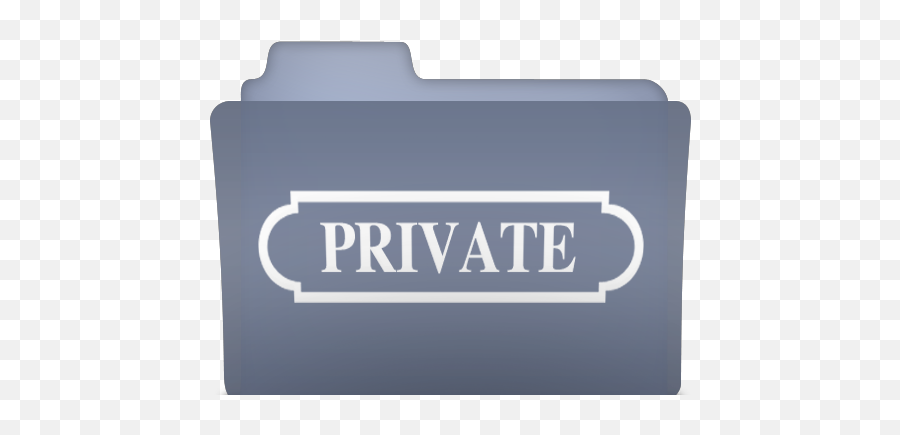 To Lock Files - Private Folder Icons Png,Padlock Folder Icon For Windows 10