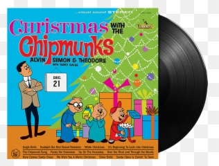 Christmas With The Chipmunks Lp - Alvin And png