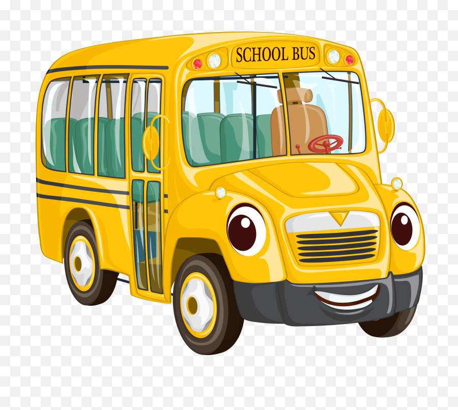 Bus Free Png Transparent Image And Clipart - Cartoon School Bus Clipart,Bus Transparent