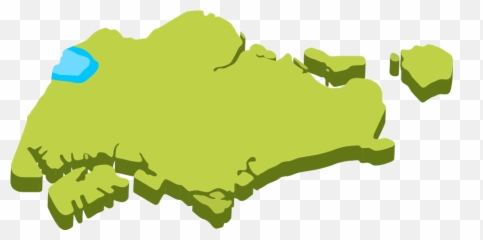 Icon - Singapore Map Png
