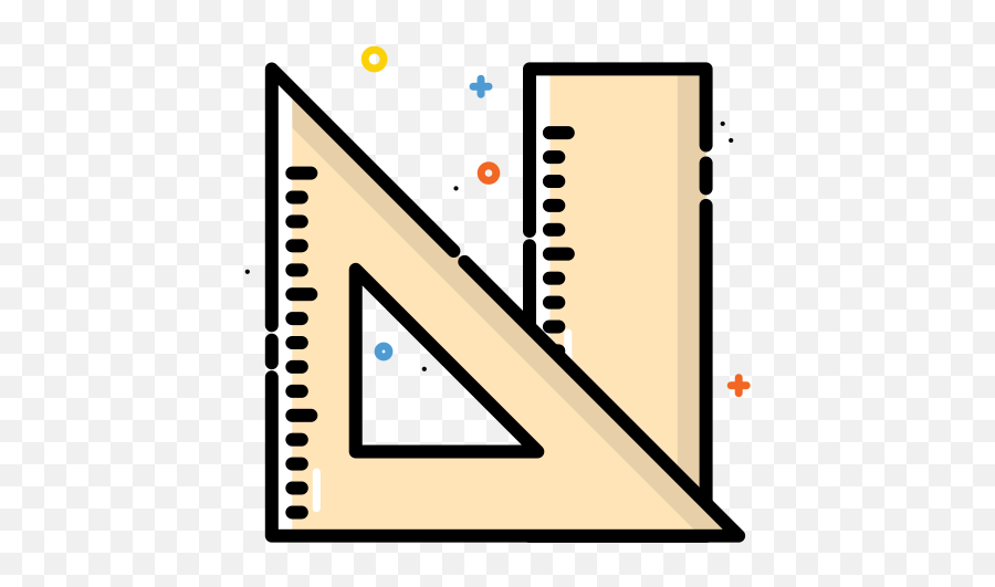 Icon Ruler - Rulers Icon Png,School Icon For Map