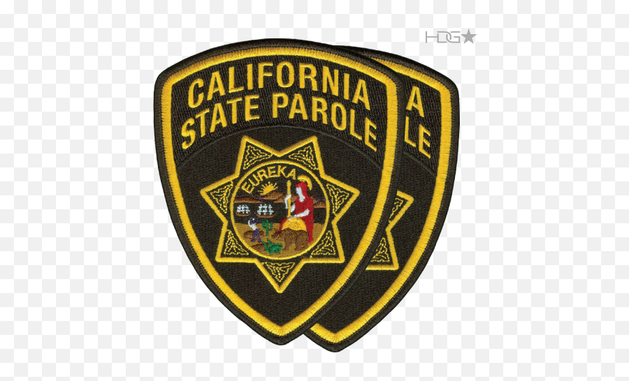 California Parole Agent Shoulder Patch Set - New Chp Patch Png,Icon Street Nationals Kitty Jacket