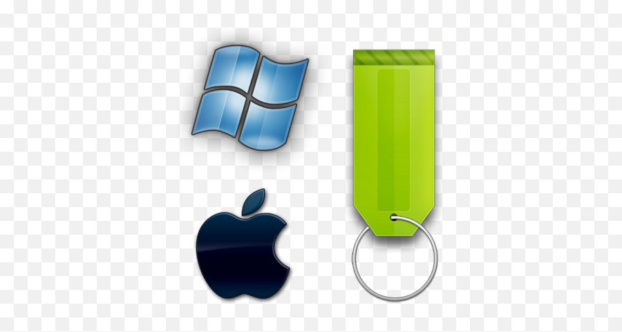 Mac U0026 Windows Logo Random Collection Psd Free Download - Logo Windos Psd Png,Windows Logo Icon