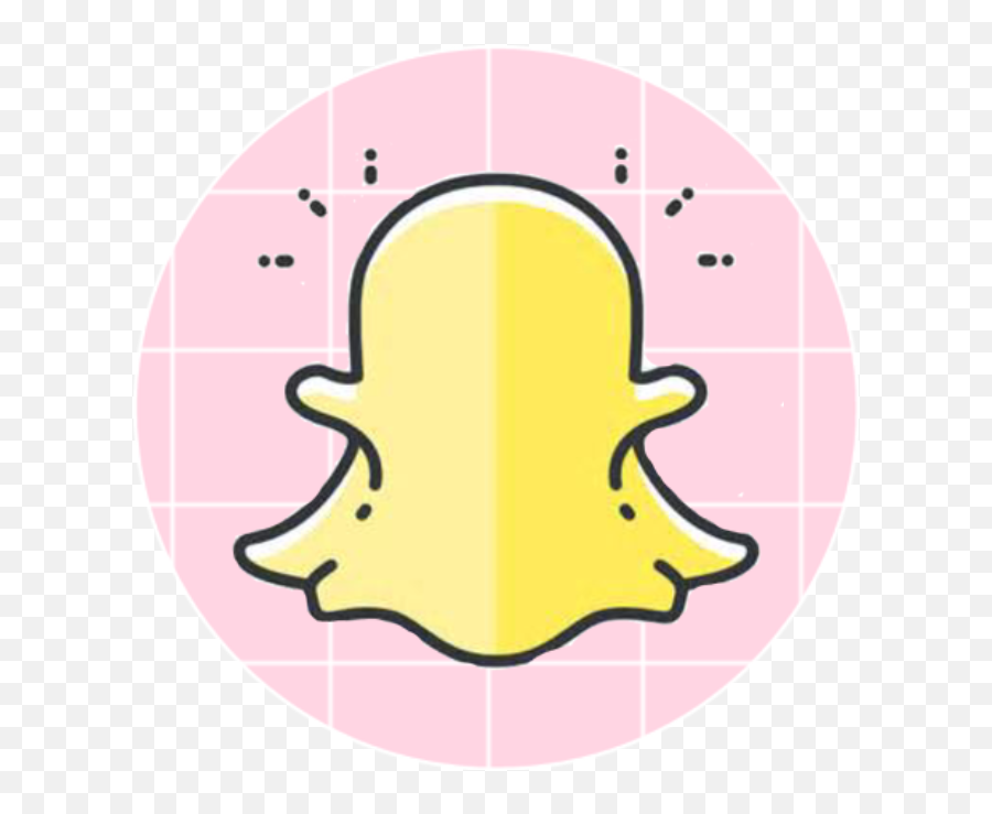 Tumblrsticker Tumblrpng Snapchat Sticker By Sharb - Snapchat Logo Tumblr Png,Pink Snapchat Icon