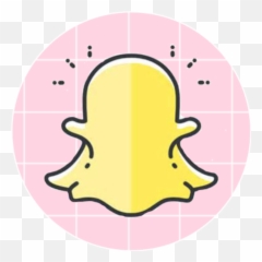 Tumblrsticker Tumblrpng Snapchat Sticker By Sharb - Snapchat Logo Tumblr Png,Pink Snapchat Icon