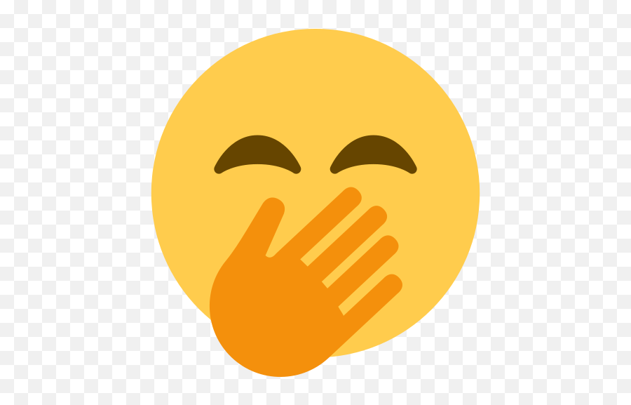 Face With Hand Over Mouth Emoji Meaning Pictures - Face With Hand Over Mouth Emoji Png,Emoji Icon Meanings