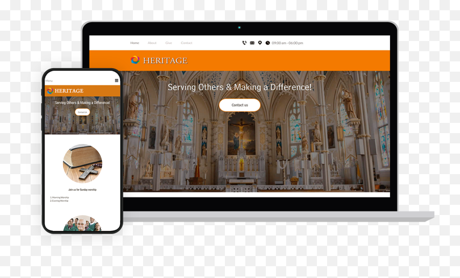 Church Web Hosting Solutions Christian Host - Language Png,Religious Icon Templates