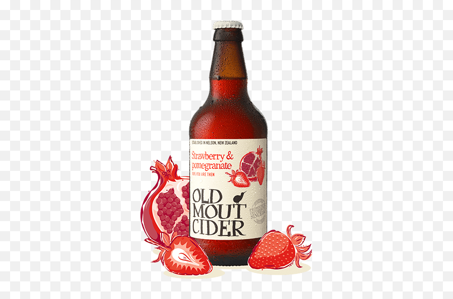 Strawberry U0026 Pomegranate Old Mout Fruit Cider Png Transparent