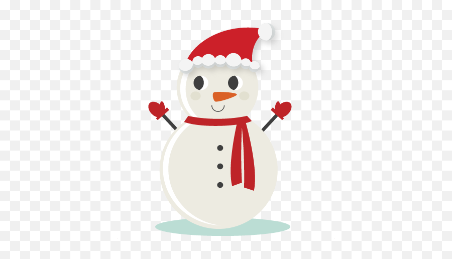 Snowmansvg Cutting Files Christmas Svg Cuts Snow - Fictional Character Png,Snowman Icon Free