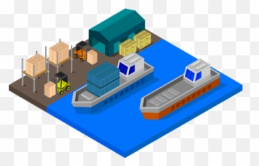 Yard Icon - Download In Flat Style Marine Architecture Png,Yard Icon