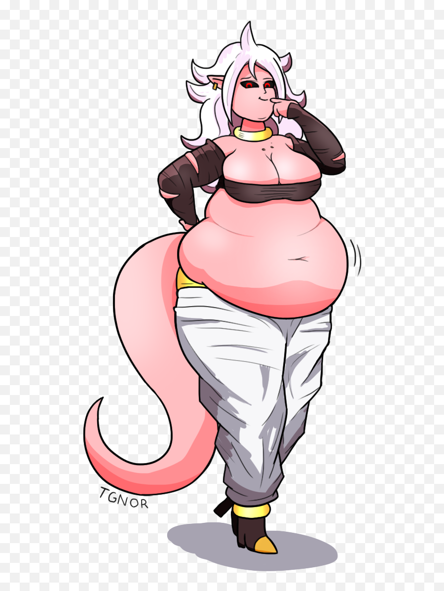 More Android 21 - Majin Buu And Android 21 Png,Android 21 Png