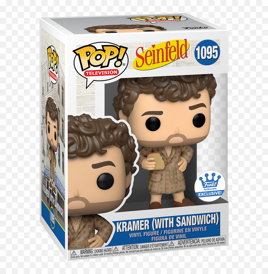 kramer with sandwich funko