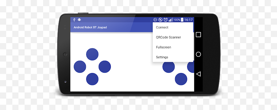 Github - Anoochitandroidrobotbtjoypad Android Bluetooth Dot Png,Android Robot Icon