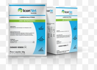 Icon Vet Lambda - cialotrina Sachê de 25g Inseticida png