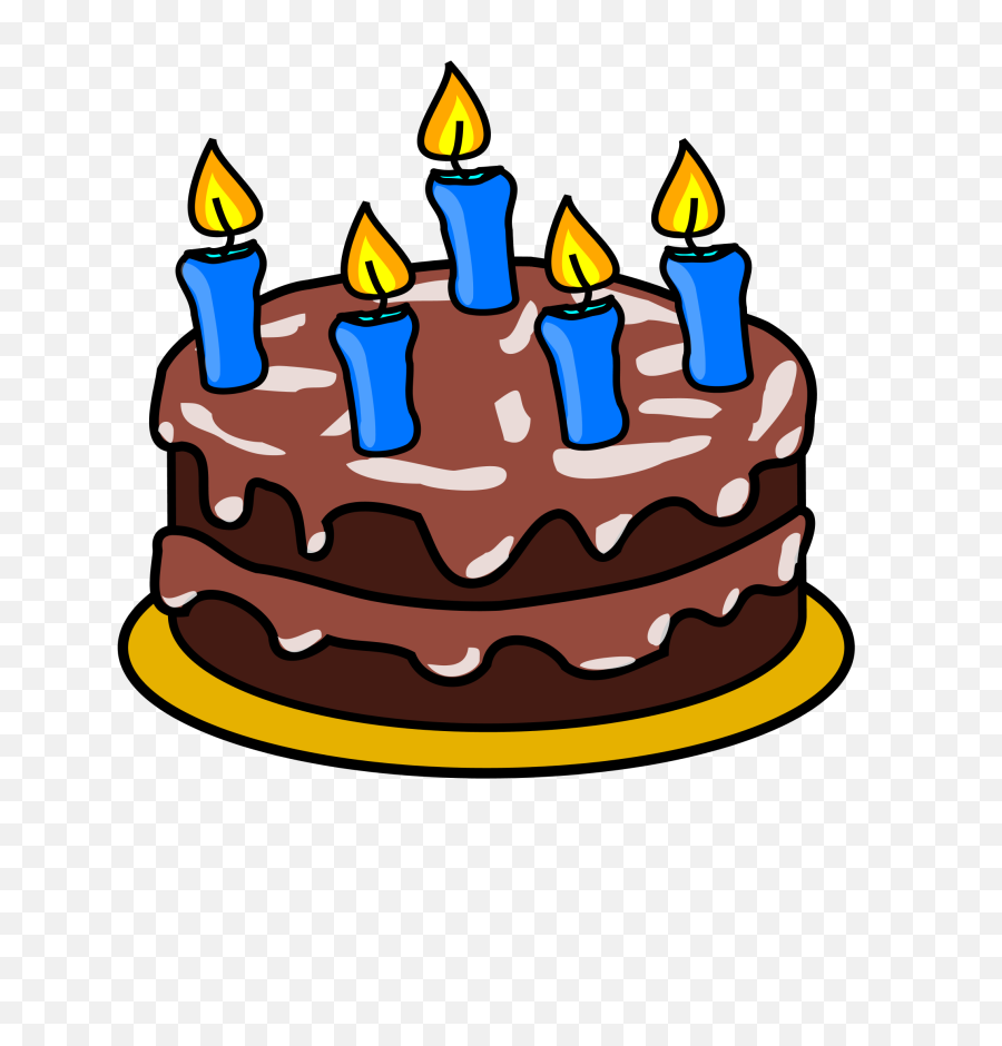 Birthday Cake 2 Clip Art - Birthday Cake Clip Art Png,Birthday Cake Clipart Transparent Background