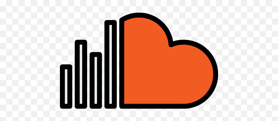 Soundcloud Logo Icon Of Colored Outline Style - Available In Icon Png,Soundcloud Png