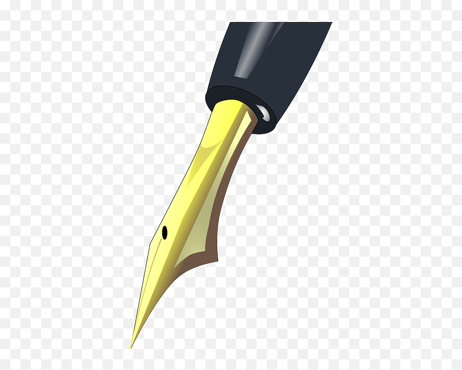Fountain Pen Biro - Free Vector Graphic On Pixabay Pen Clip Art Png,Fountain Pen Png