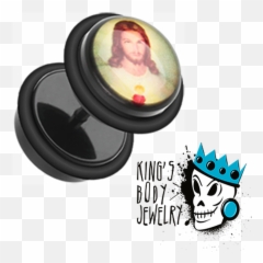 Jesus Fake Plugs 16 Gauge - png