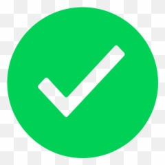 Green Tick Icon - Verified Png