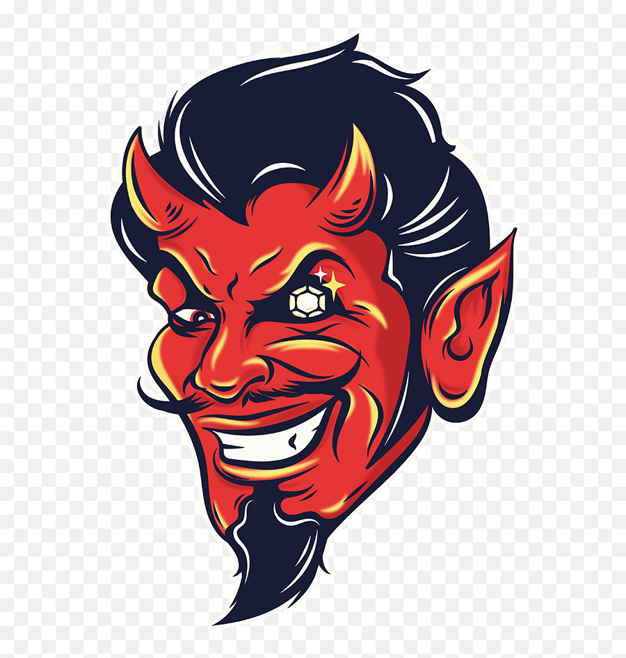 Hd Illustration - Devil Face Png,Devil Face Png