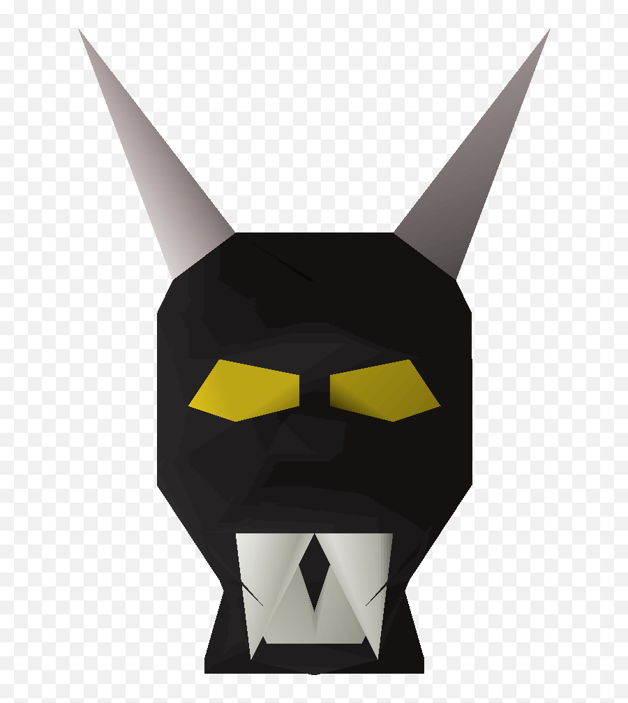 Black Hu0027ween Mask - Osrs Wiki Mask Png,Black Mask Png