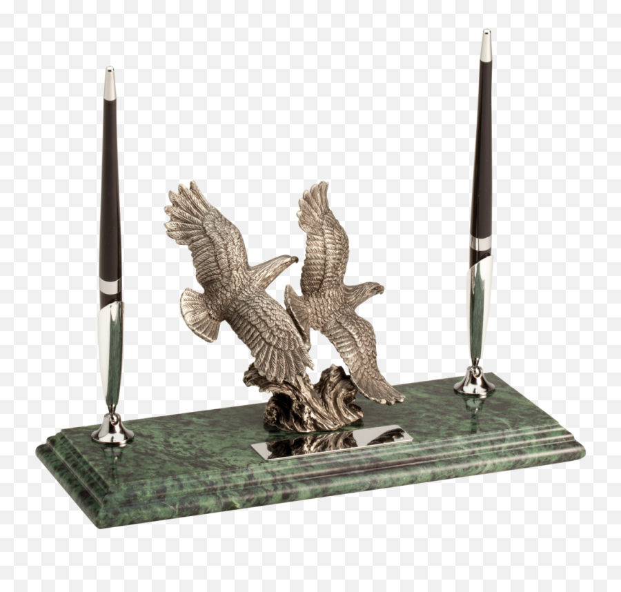 Download Hd Double Soaring Eagle - Soaring Eagles Figurine Png,Soaring Eagle Png