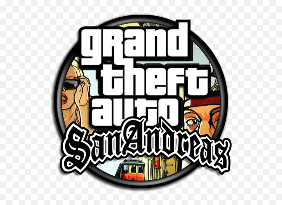 Pin En Android - Gta San Andreas Logo Png,Grand Theft Auto Png