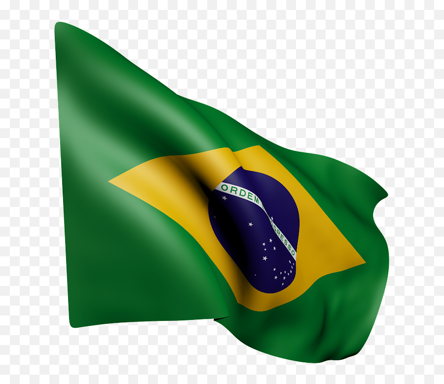 Bandeira Brasil Verde - Bandera De Brasil Png Transparente,Bandeira Brasil Png