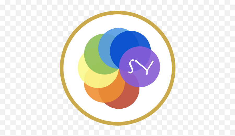 Download Spectrum Yoga Icon Alt - Full Size Png Image Pngkit Circle,Yoga Icon Png